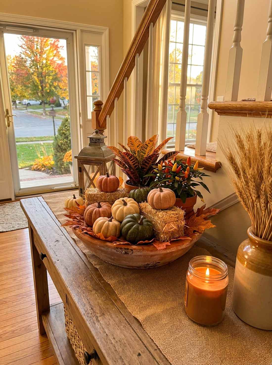 autumn harvest scene