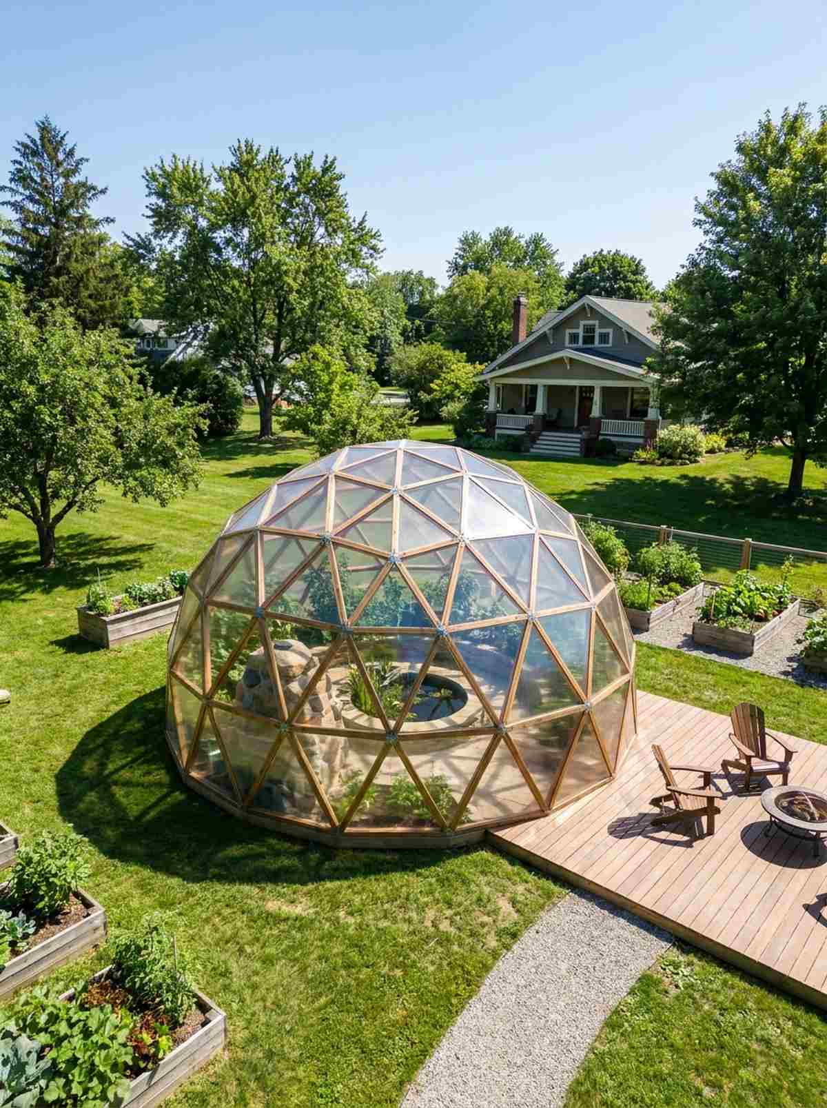 geodesic dome greenhouse