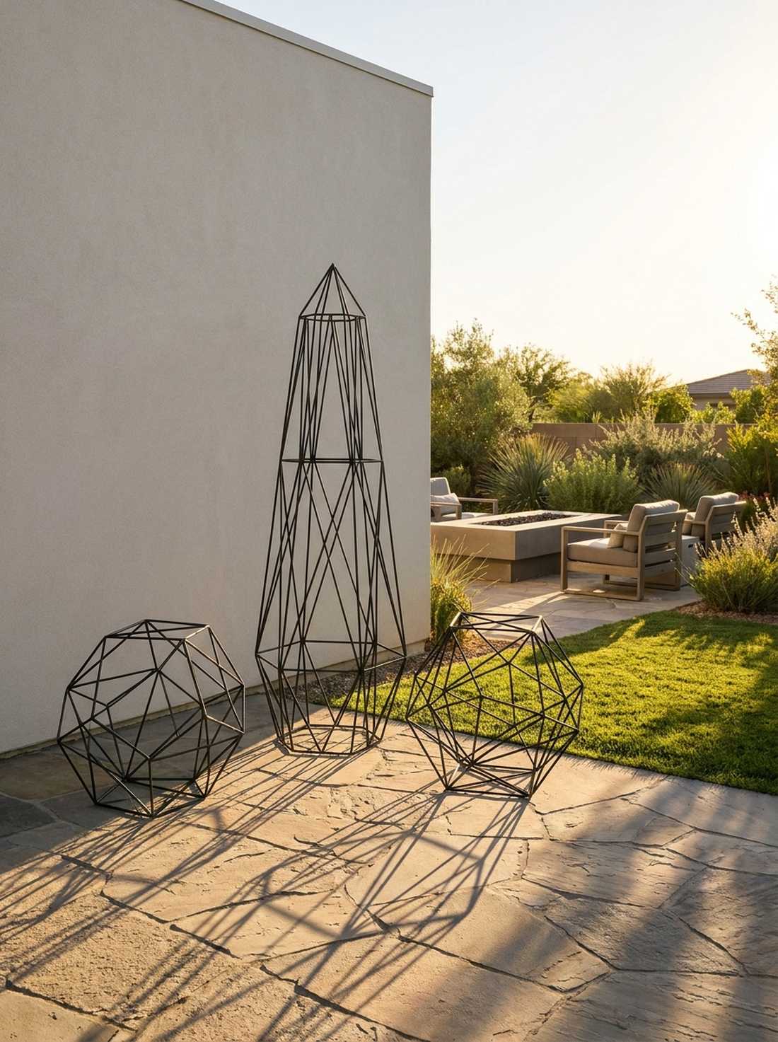geometric wire frames