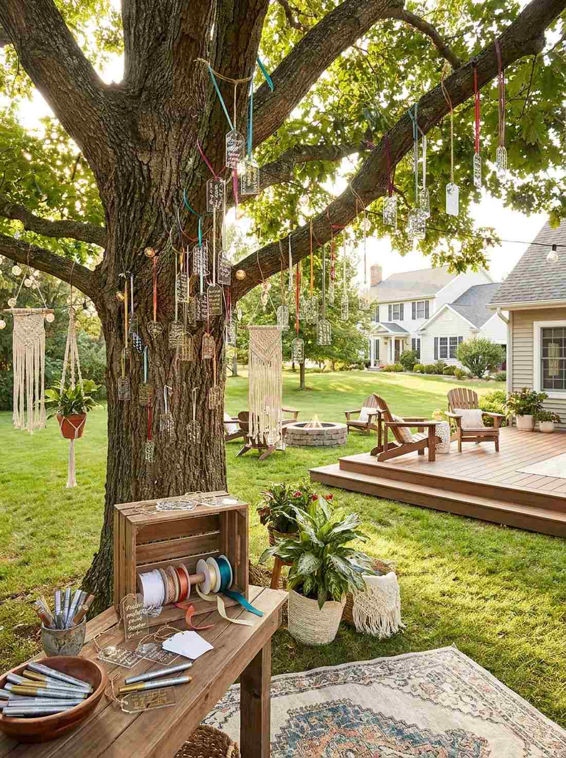 interactive wishing tree
