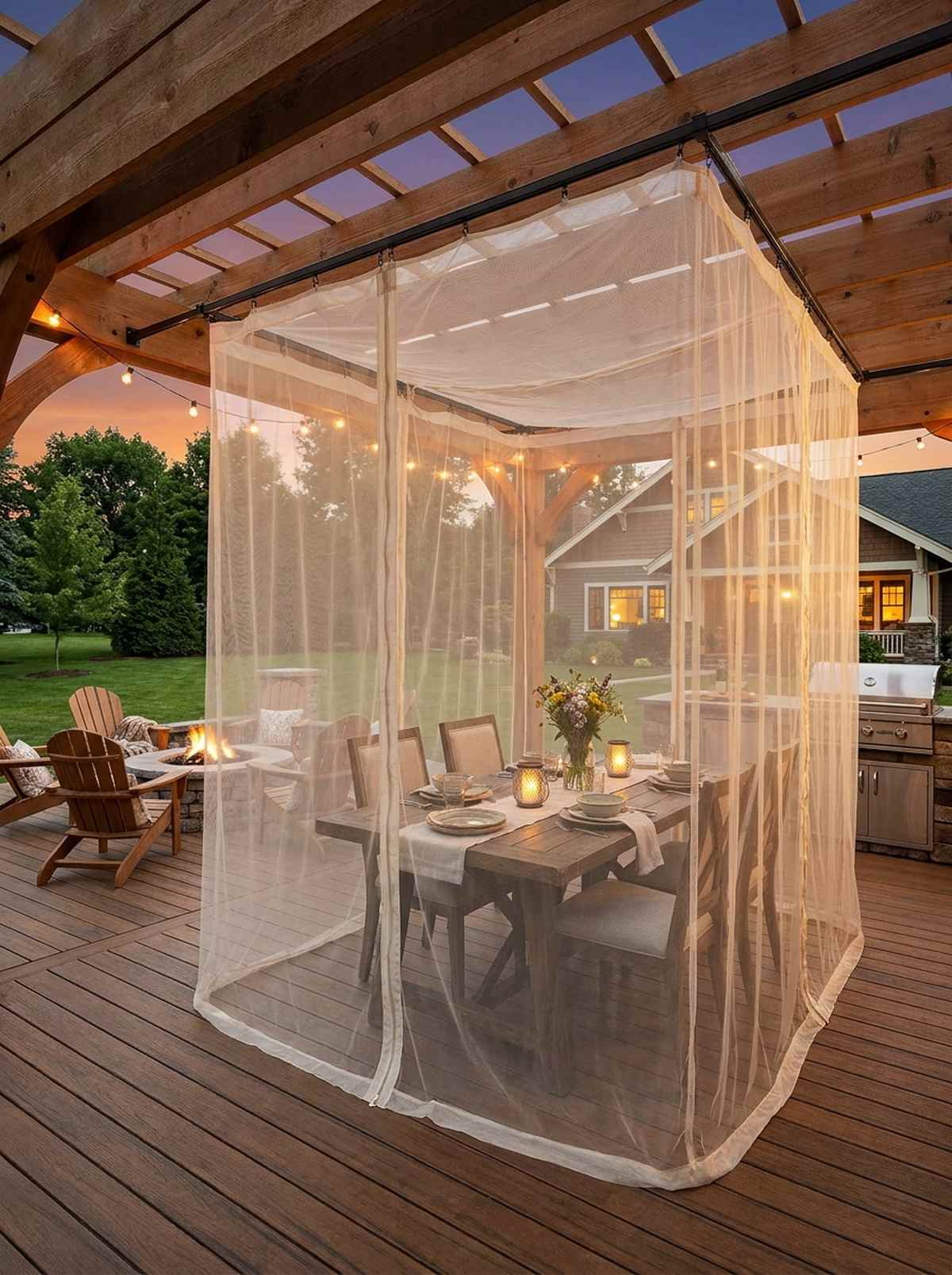 mosquito netting system