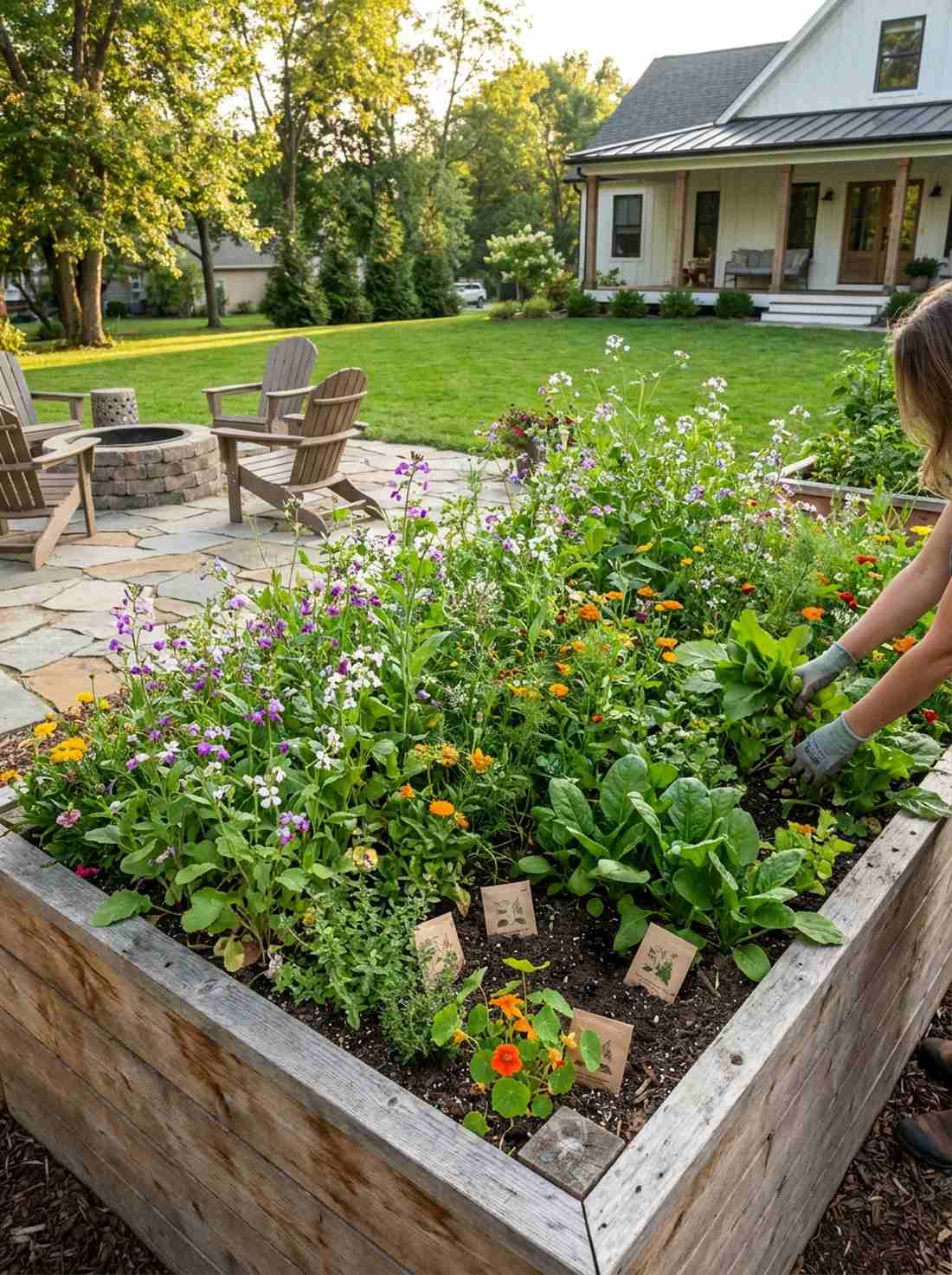 pest confusing polyculture bed