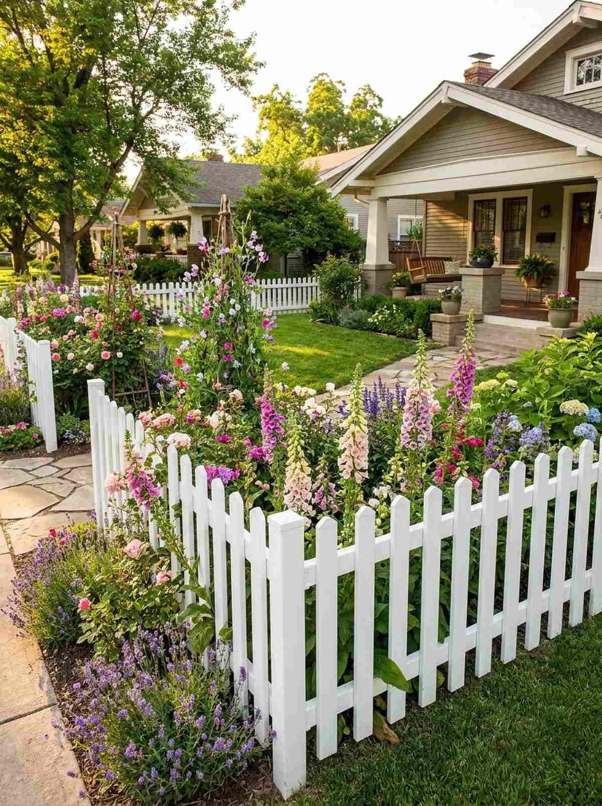 picket fence borders