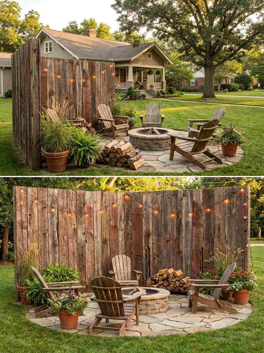 reclaimed wood vertical planks