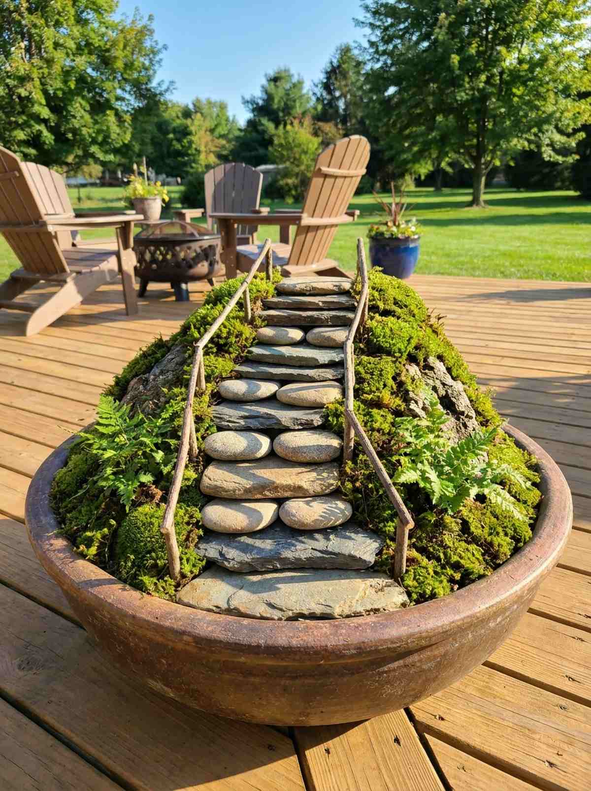 stone staircase ascending