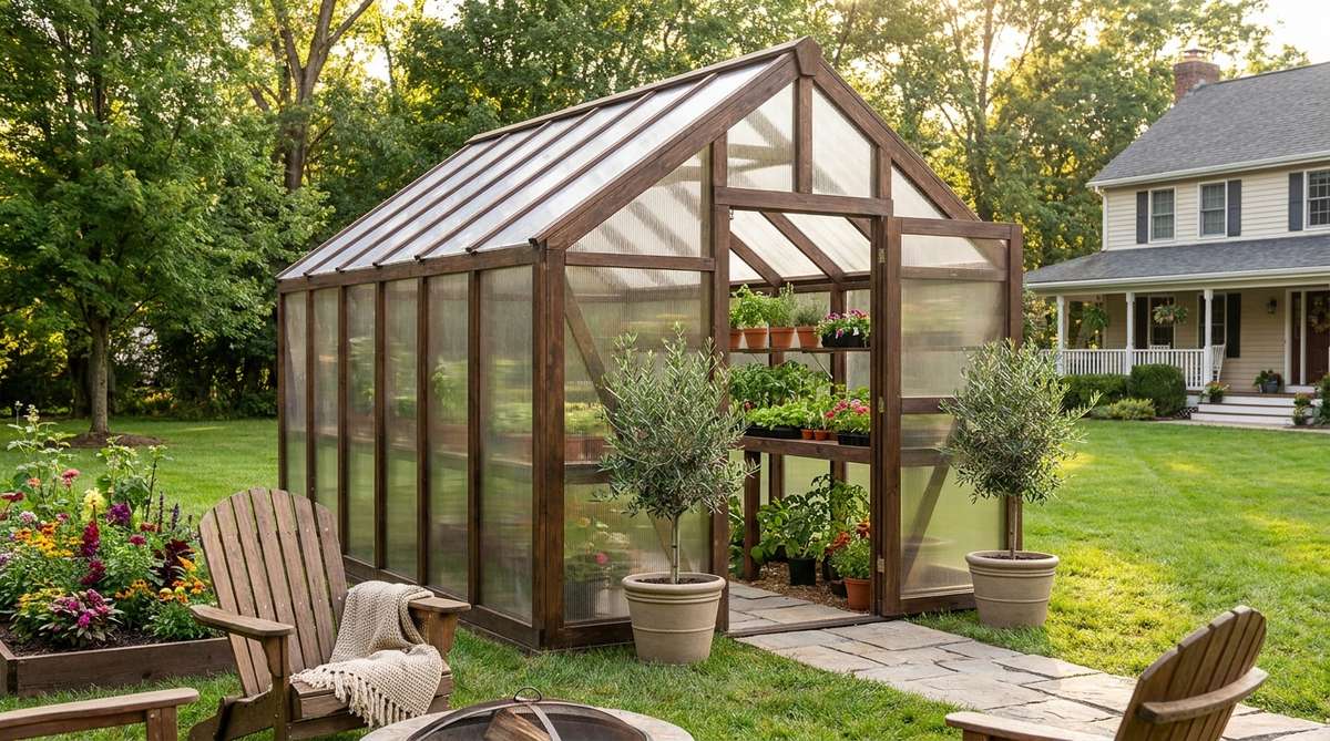 225 backyard garden greenhouse vertical