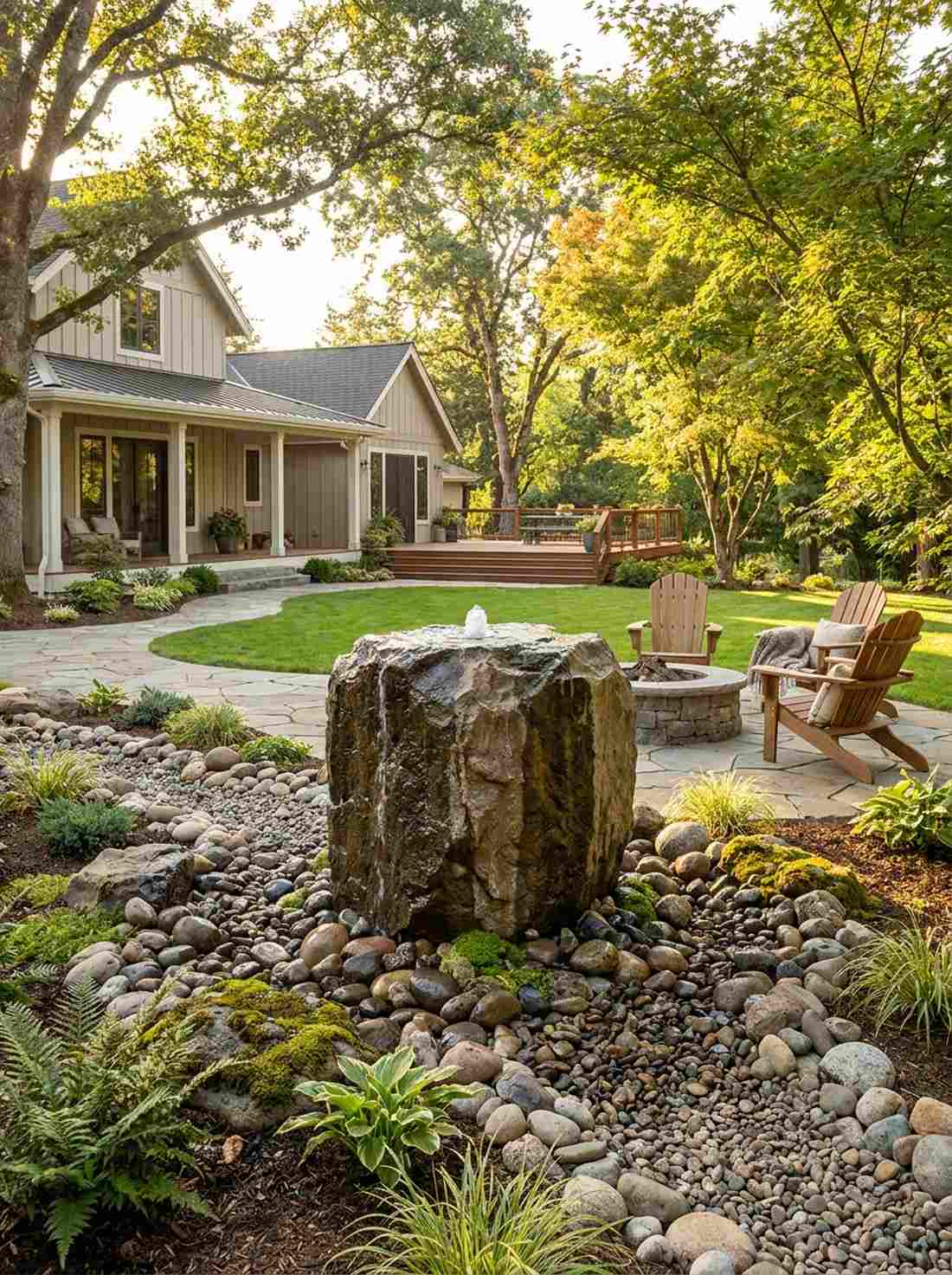 boulder fountain compositions