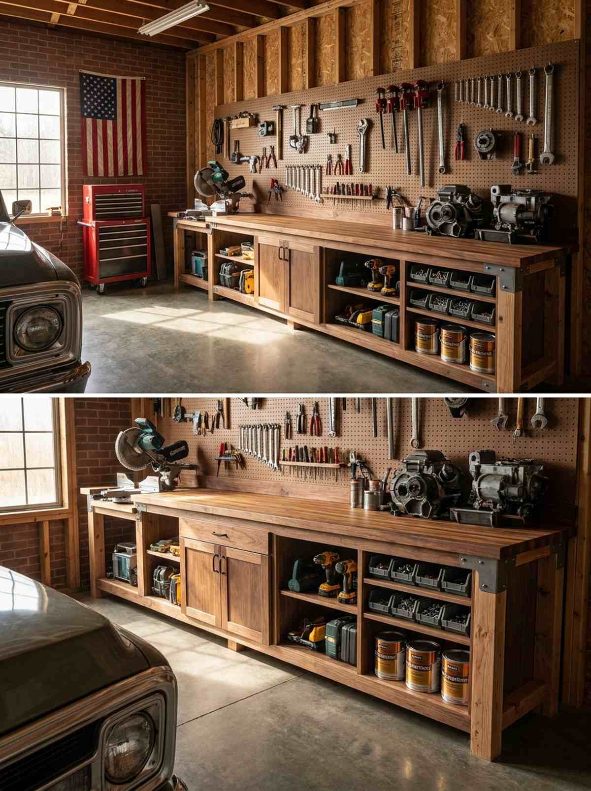 built in workbench system