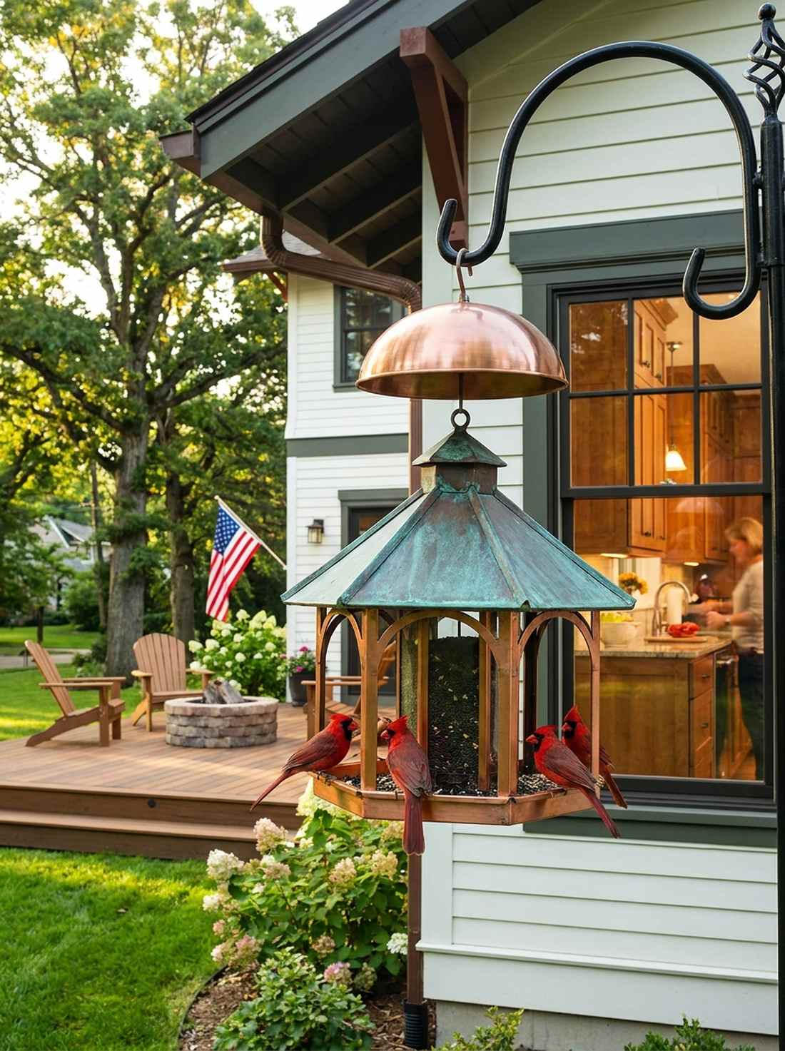 decorative bird feeders