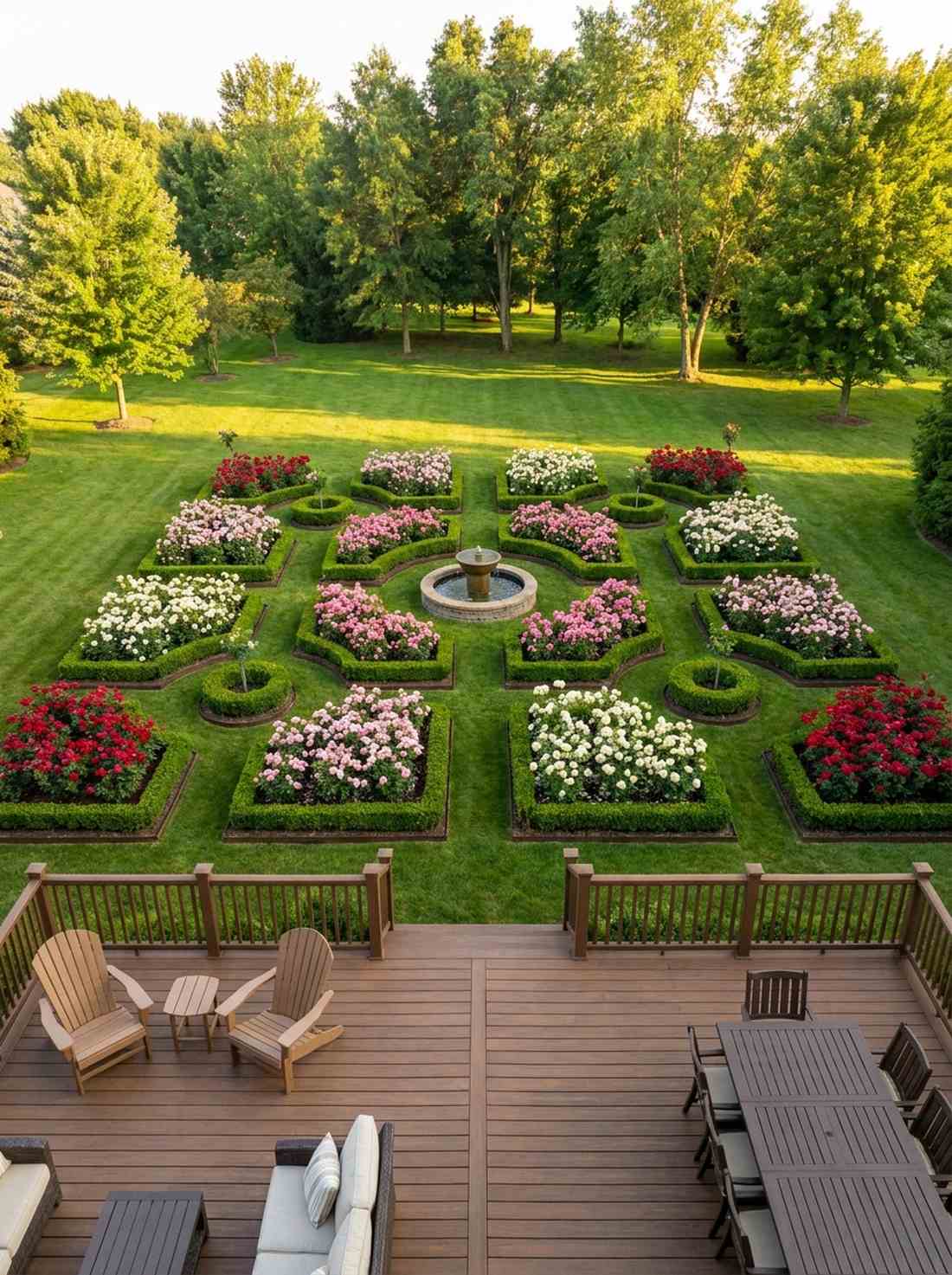 formal geometric parterre