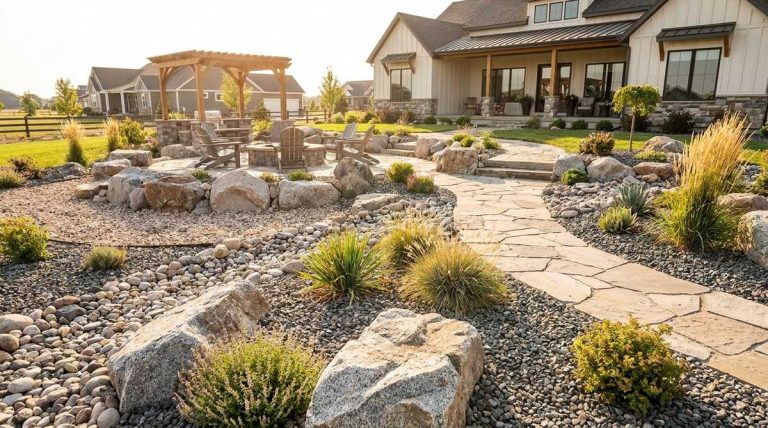 23 garden design rock vertical
