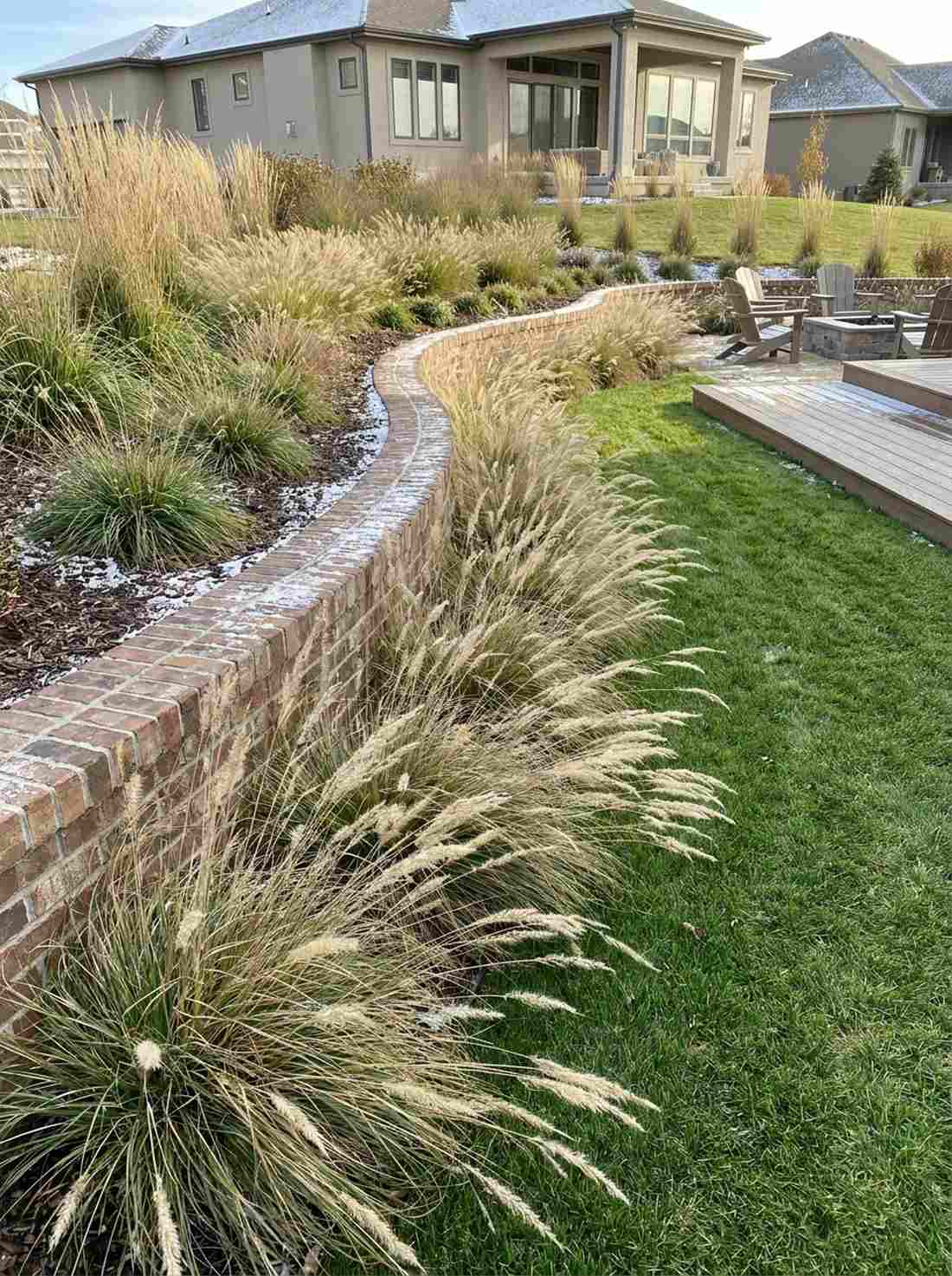 ornamental grass overflow