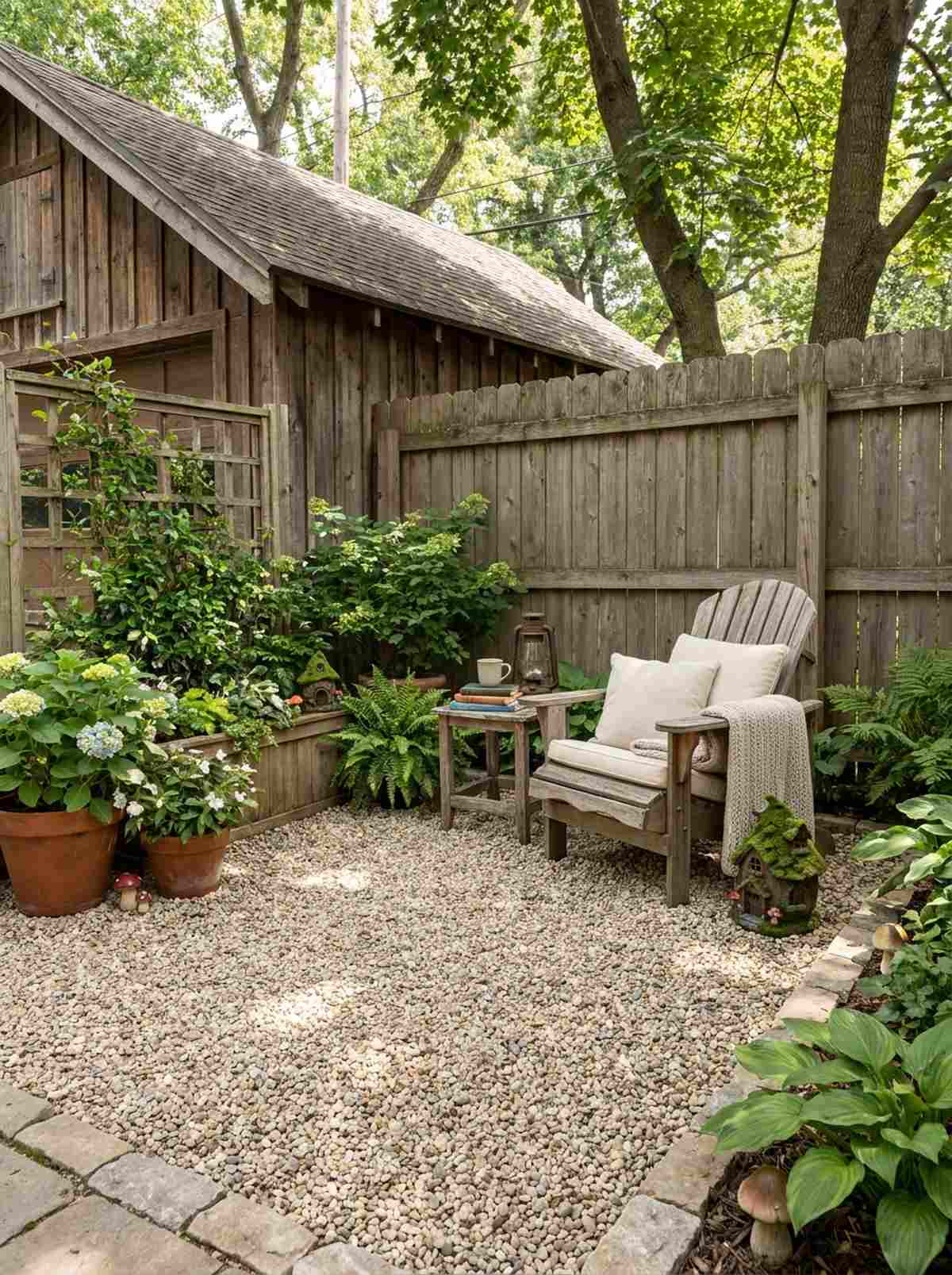 secret garden pocket courtyard