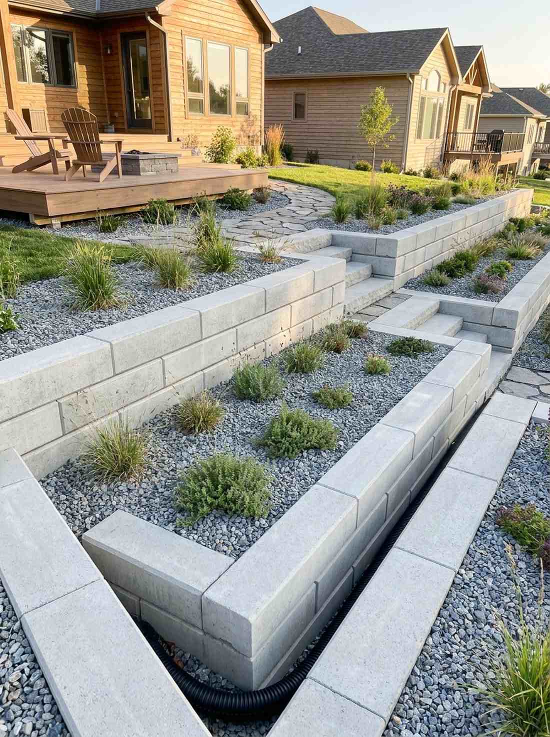 tiered zen slope