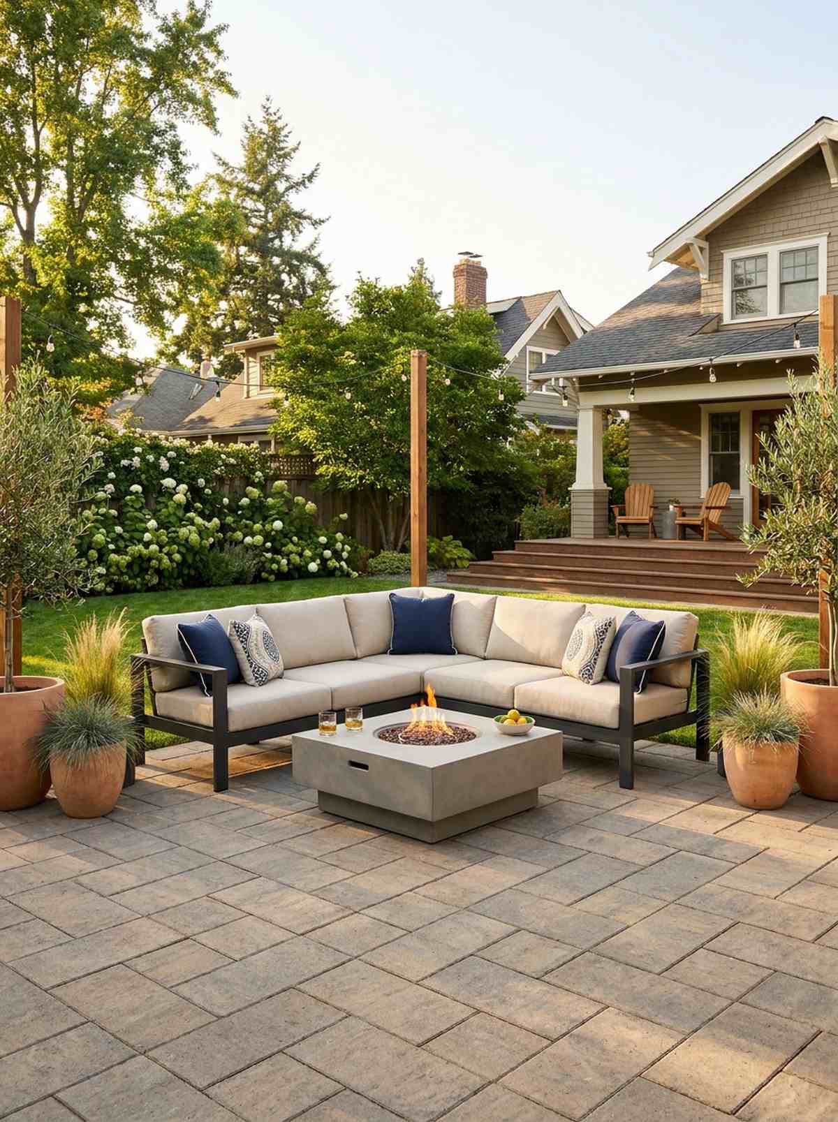 two piece modular sectional