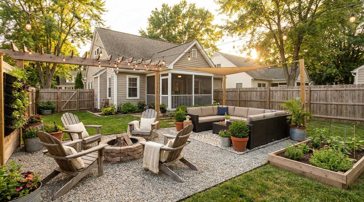 232 decor for small backyard vertical