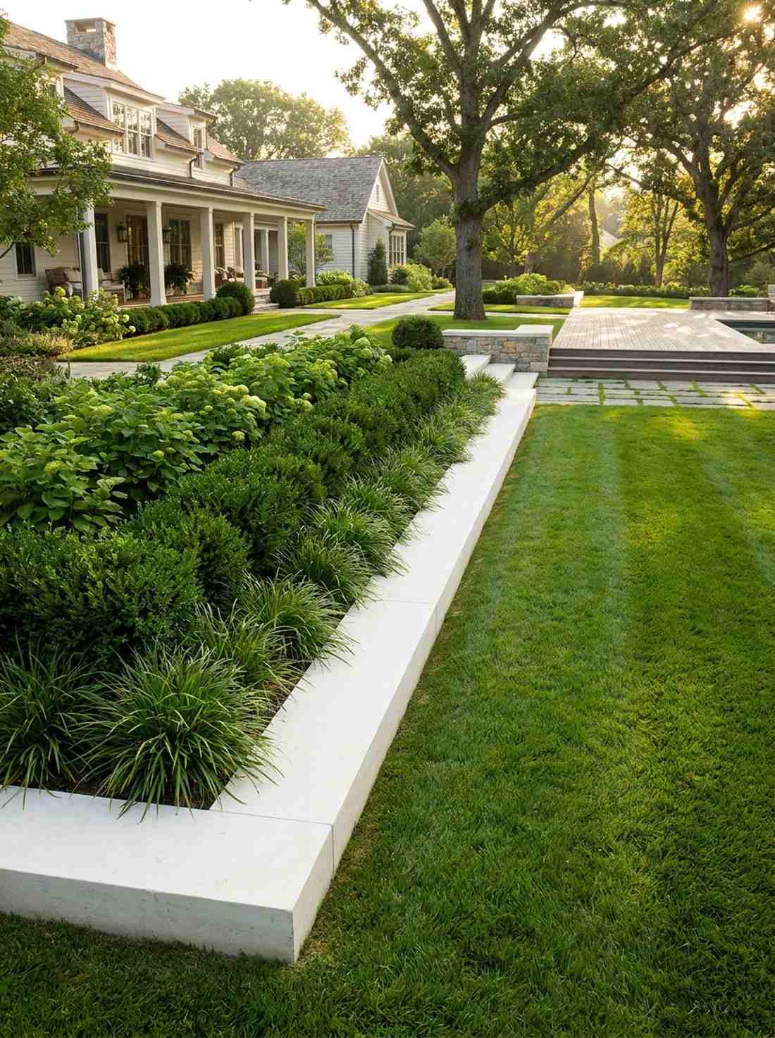 cut limestone curbing