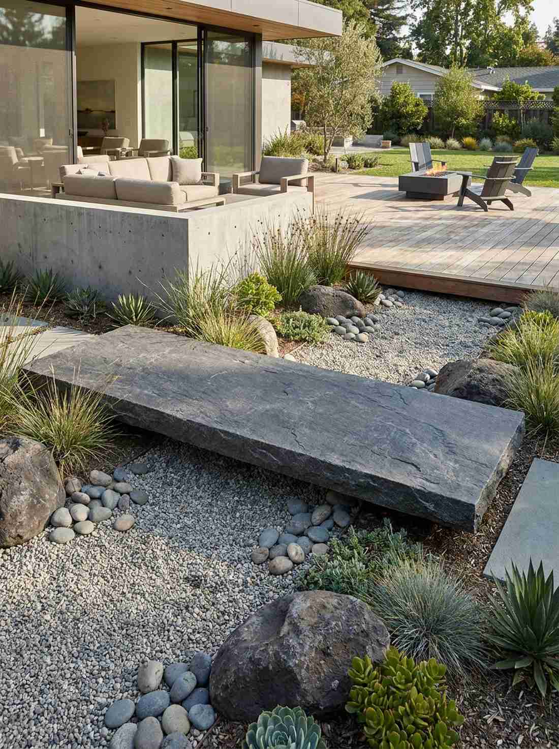 flat stone bridges