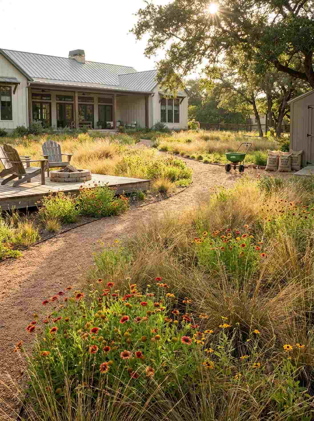 native dryland meadow