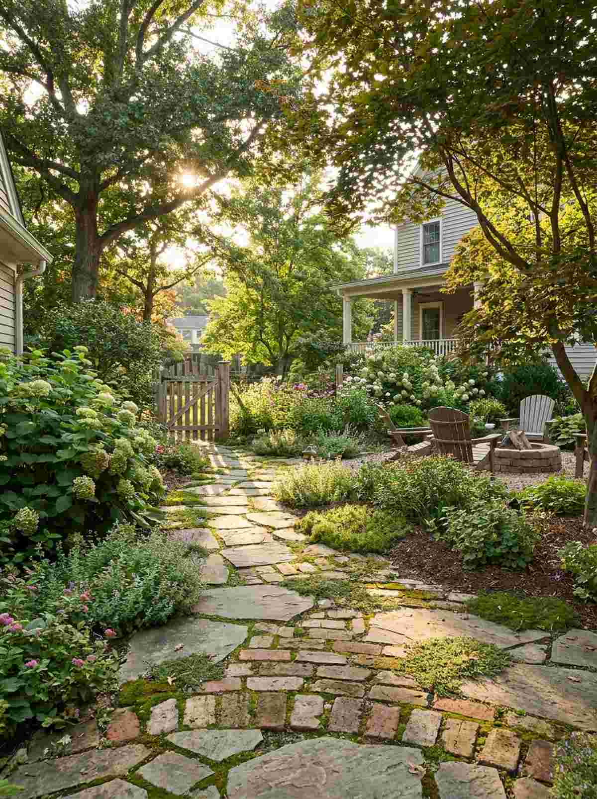 rambling garden paths