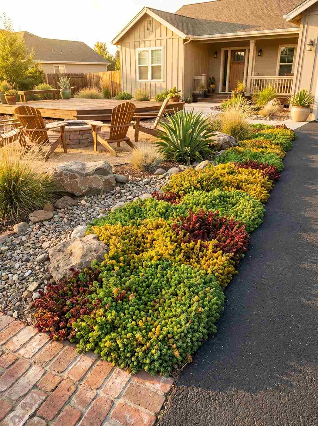 sedum brick carpet