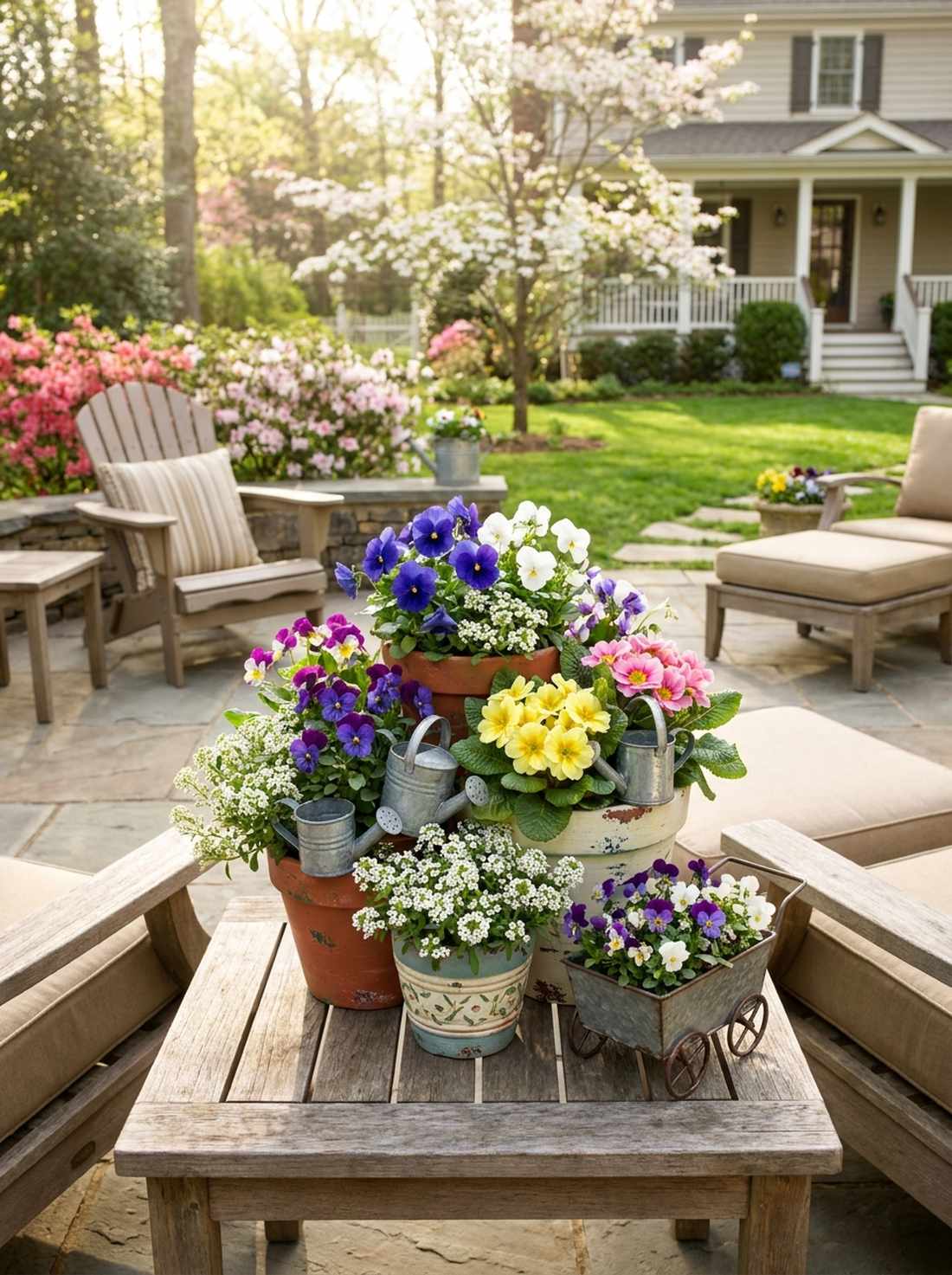 spring flower garden