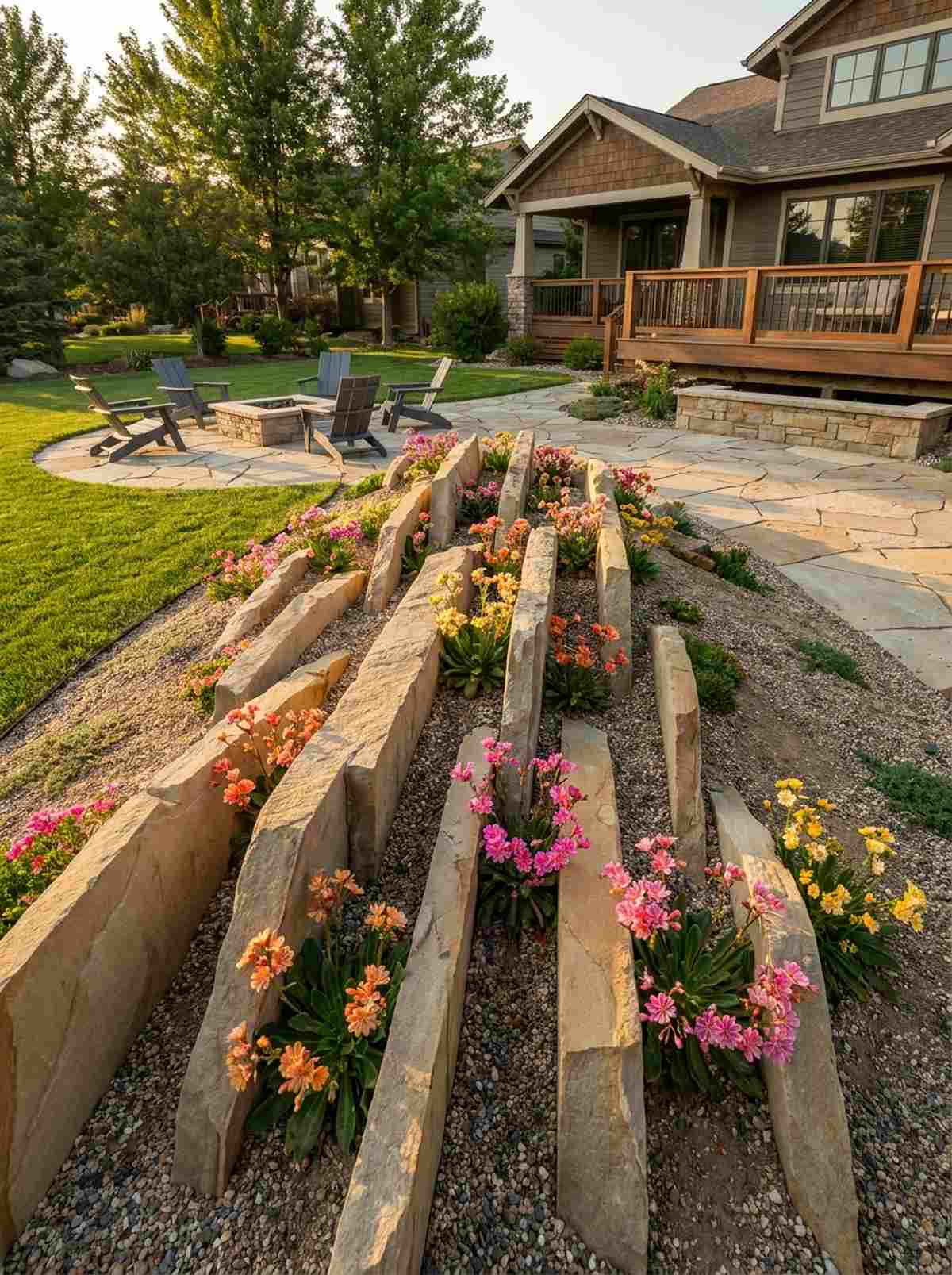 crevice garden construction