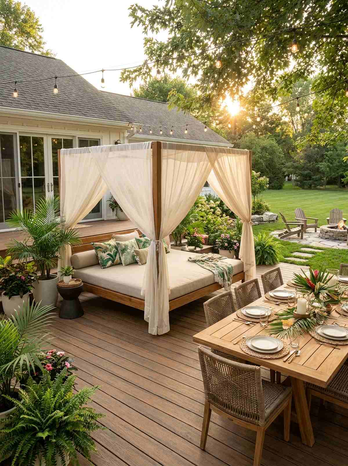 daybed dining combo