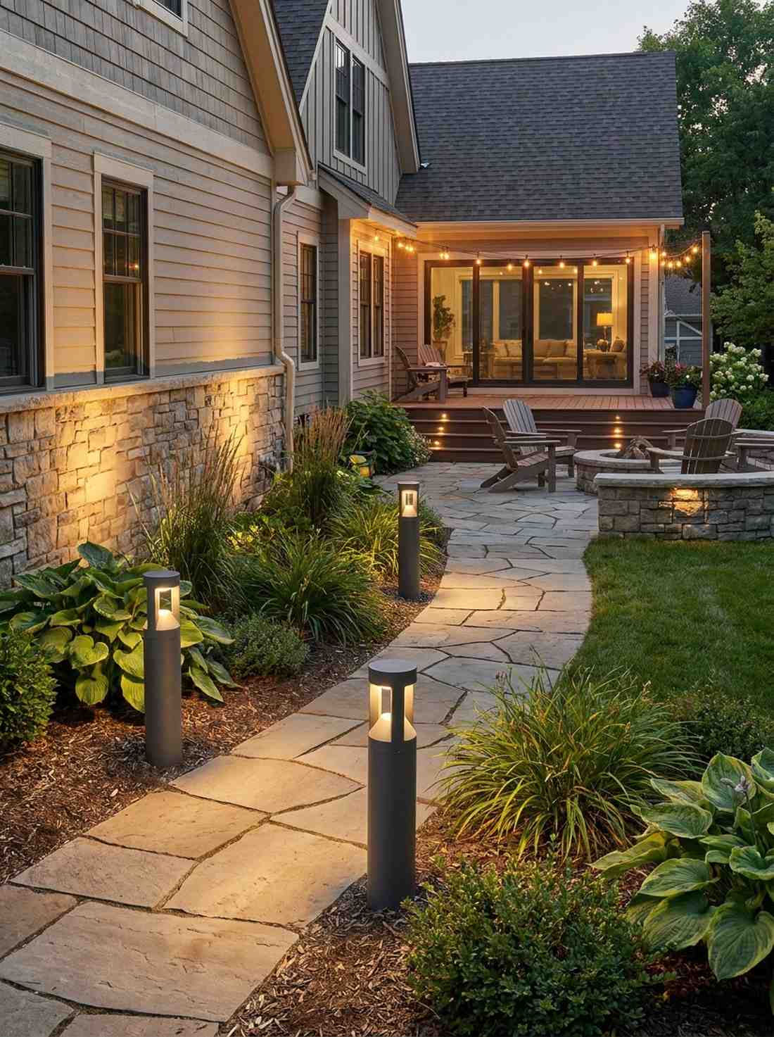 dual direction wall grazing bollards