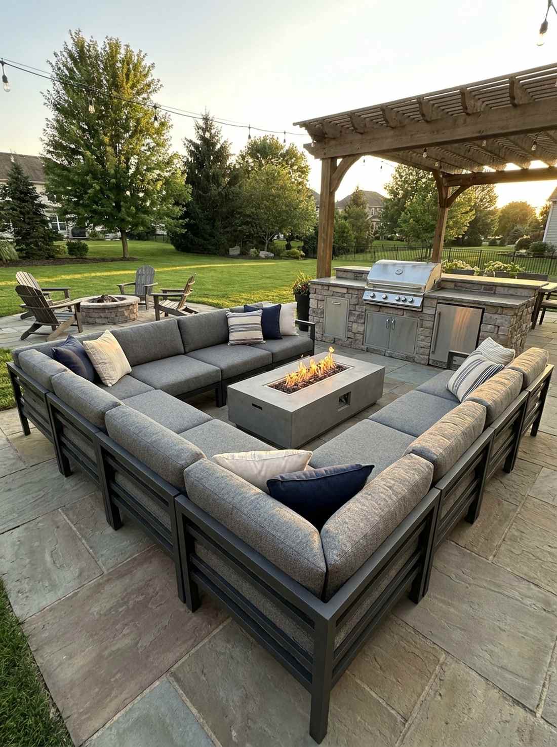 sectional modular seating