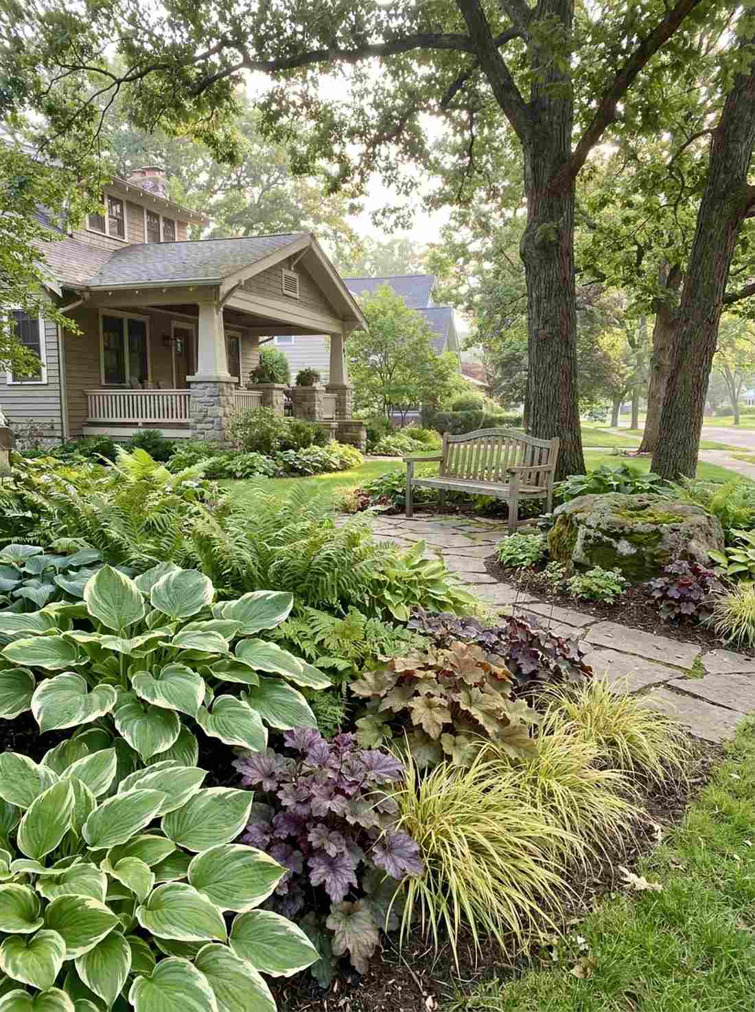 textural foliage focus