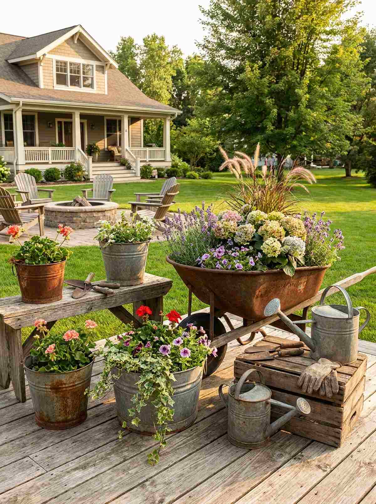 vintage garden accessories