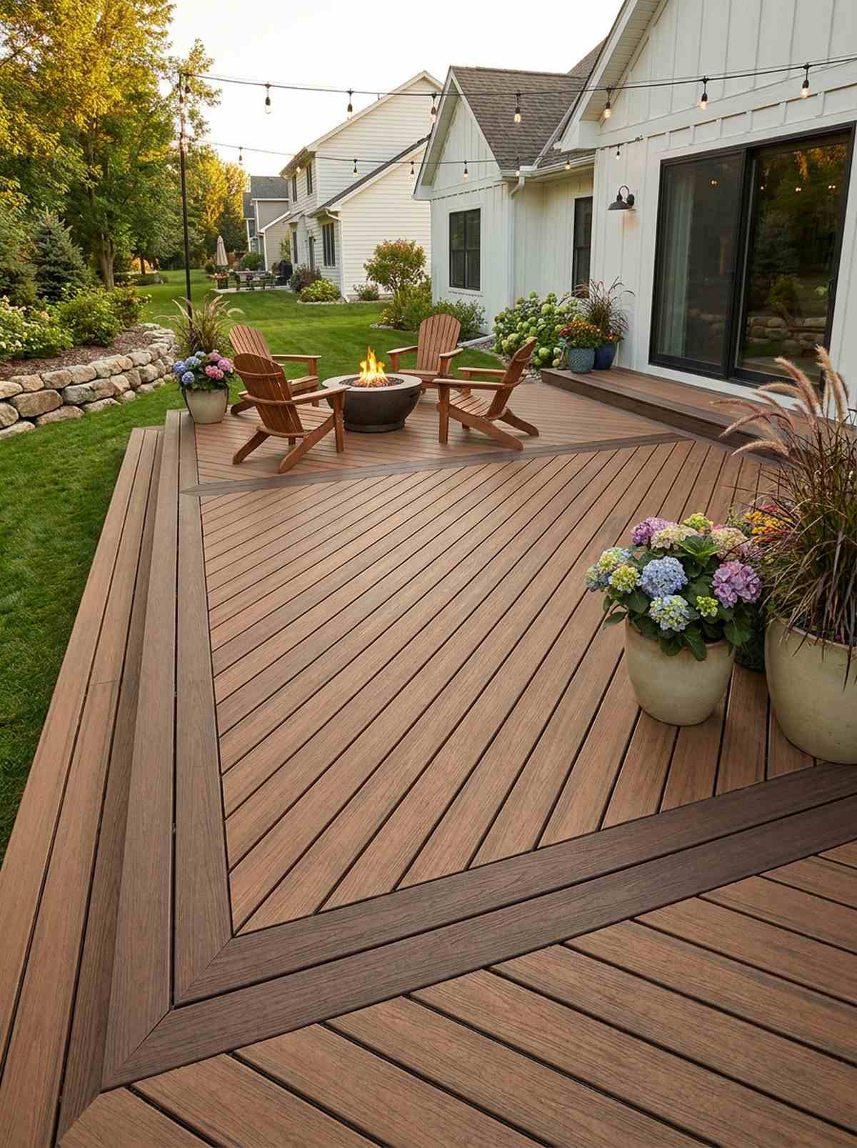 diagonal deck layouts