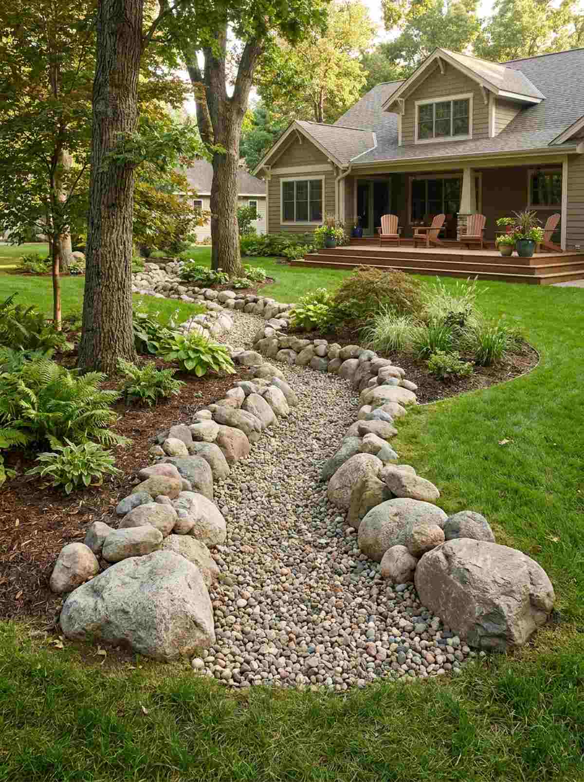 dry creek bed drainage