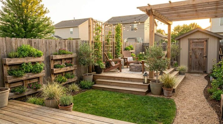 26 garden design small backyard vertical