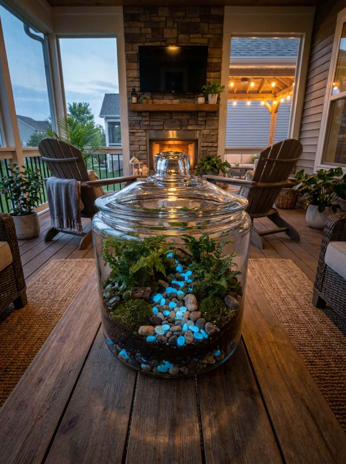 glow in the dark pebbles