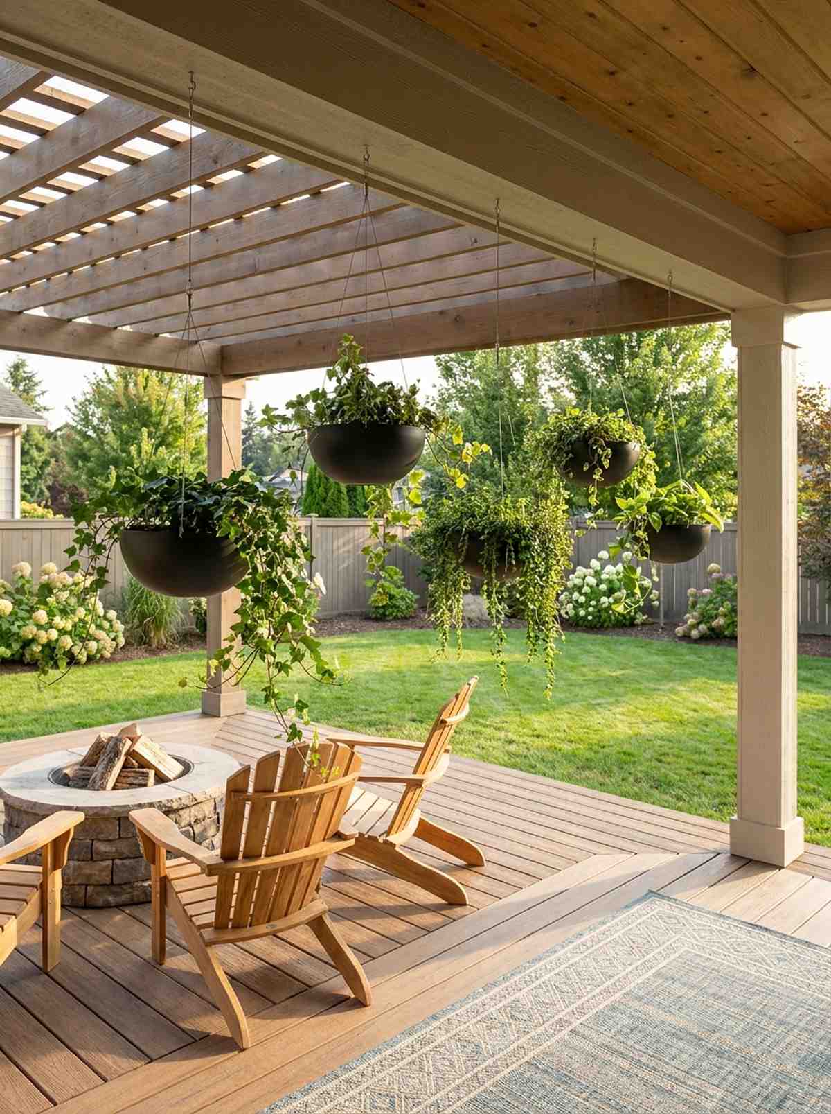 hanging planters with adjustable cables