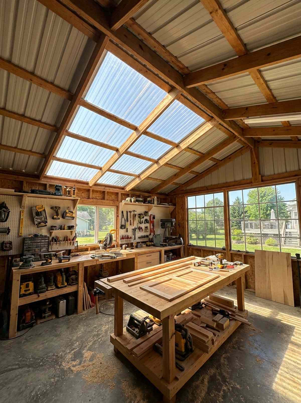 natural light skylight design