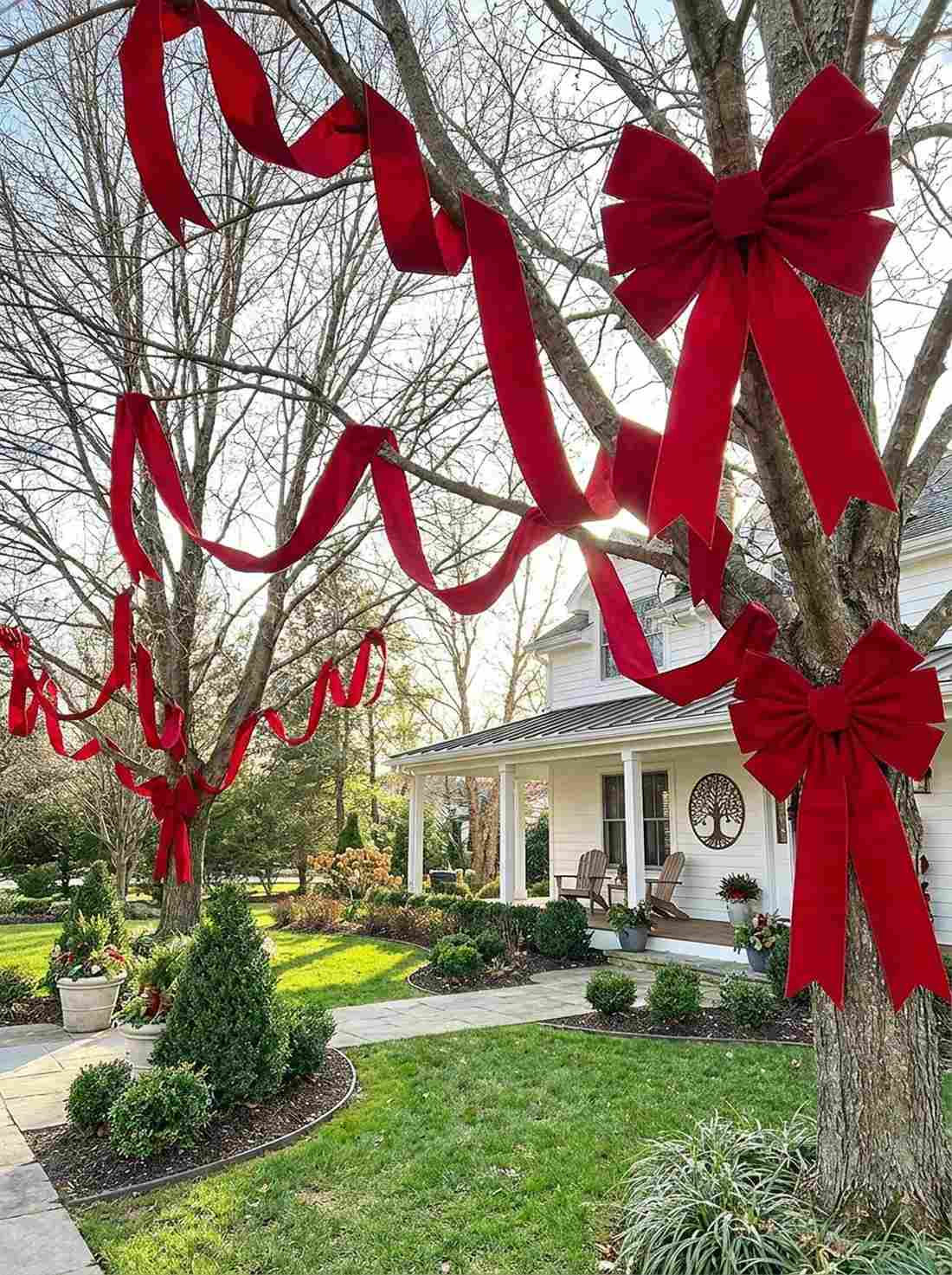 ribbon and bow accents