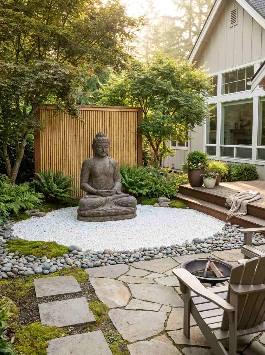 seated meditation buddhas