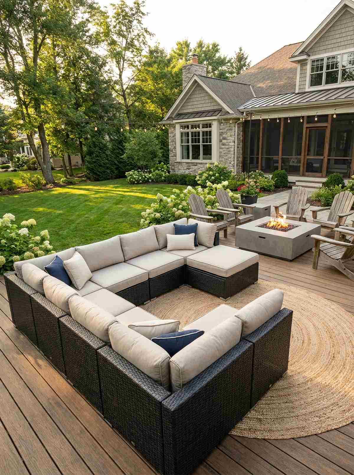 six piece sectional system