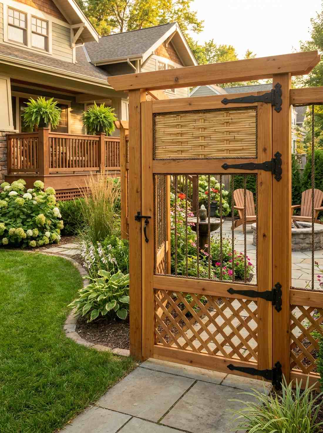 bamboo garden gates