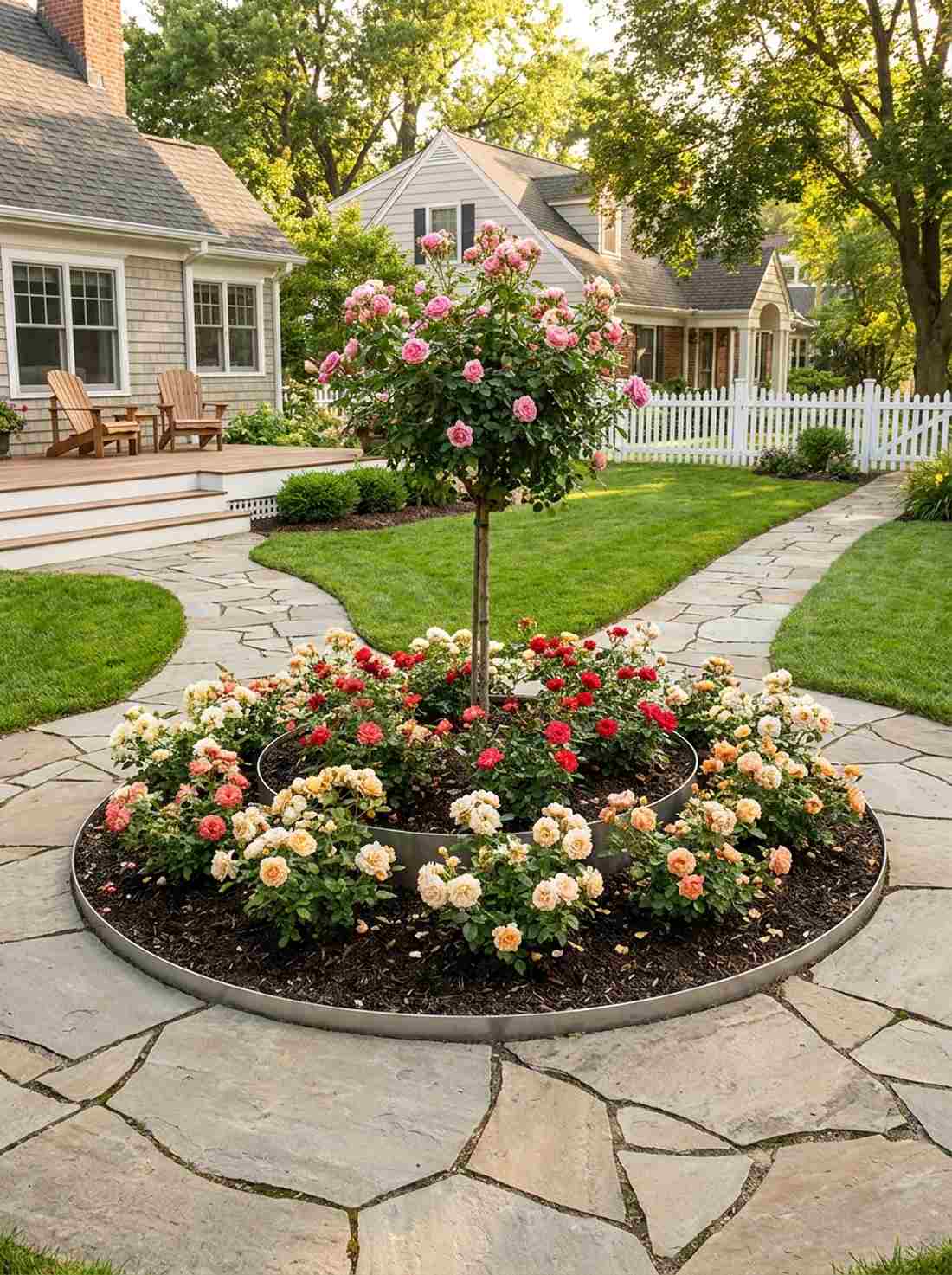 circular focal point bed
