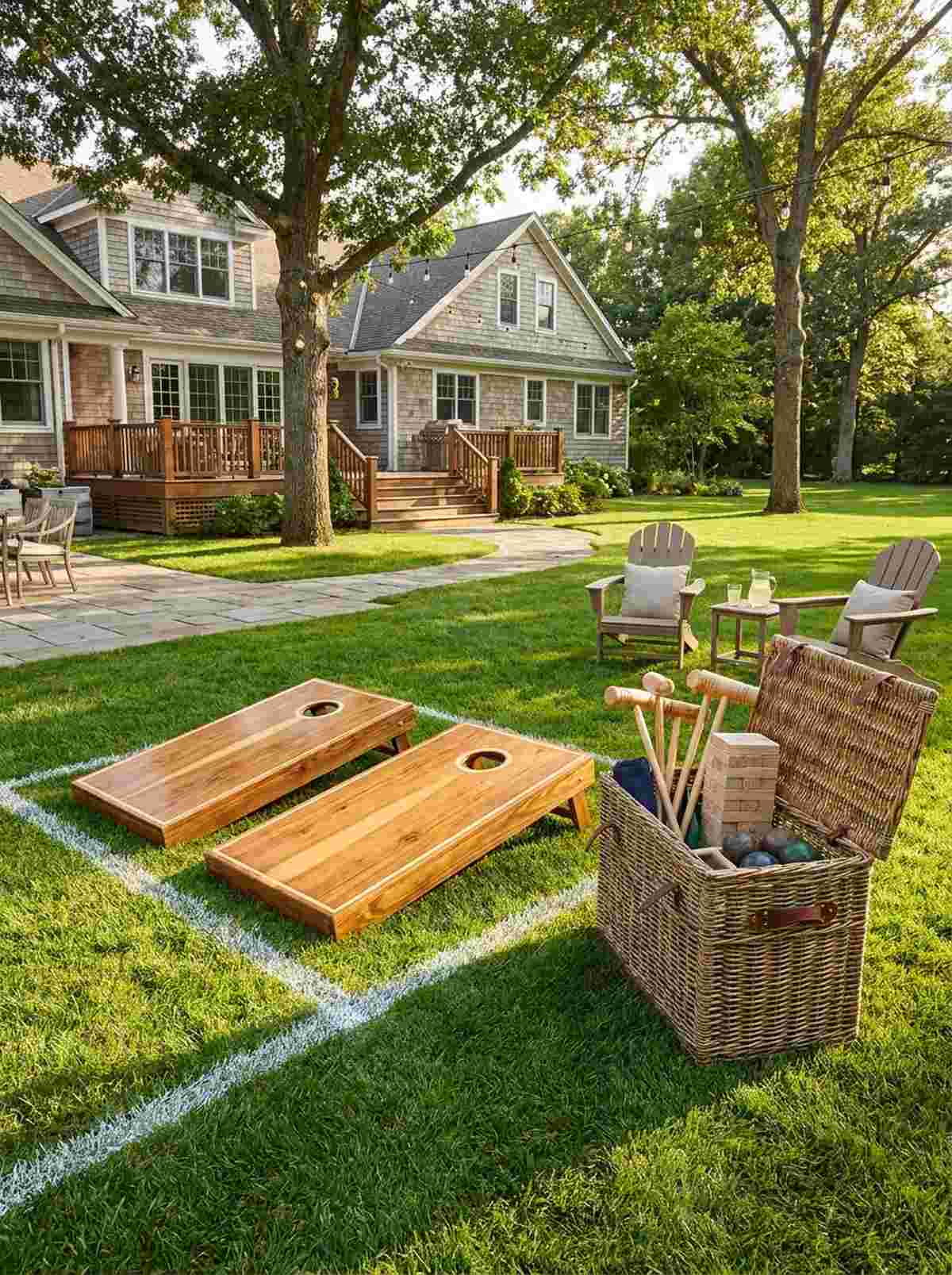 lawn games station