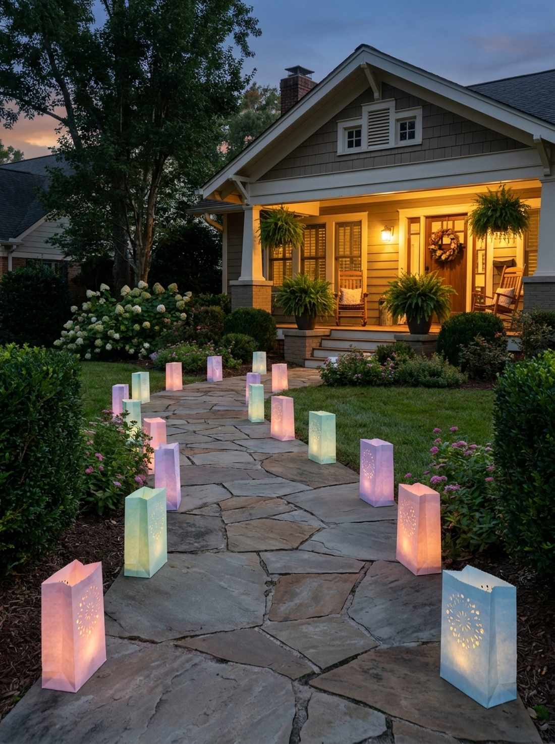 luminaria pathway markers