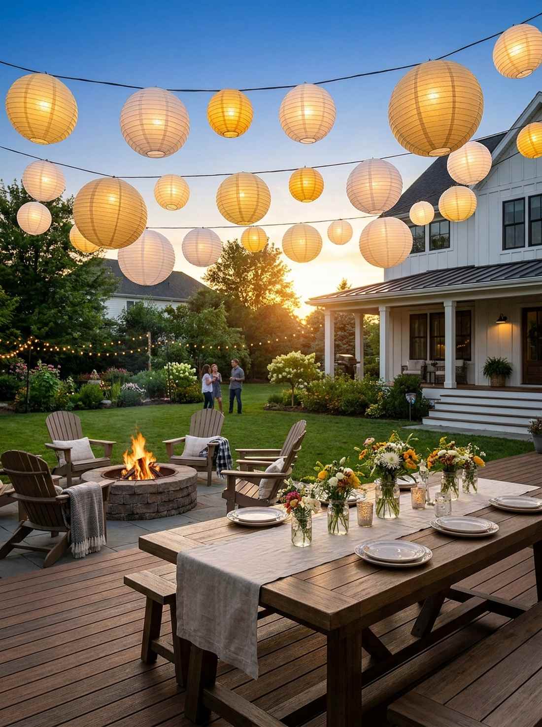 paper lantern string sets