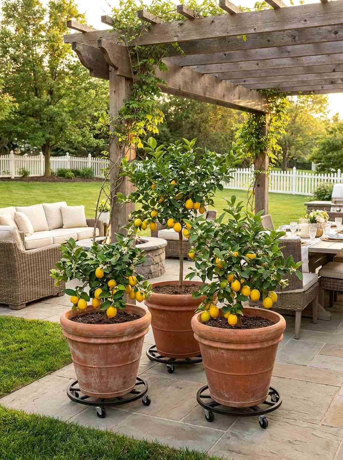 citrus tree container grove