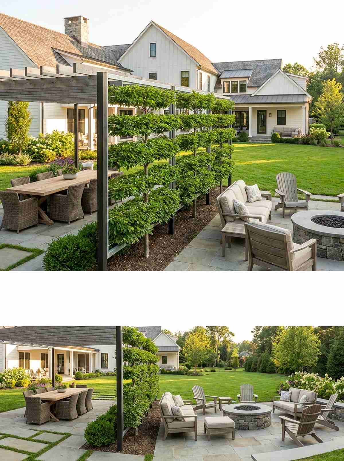 espalier screen hedges