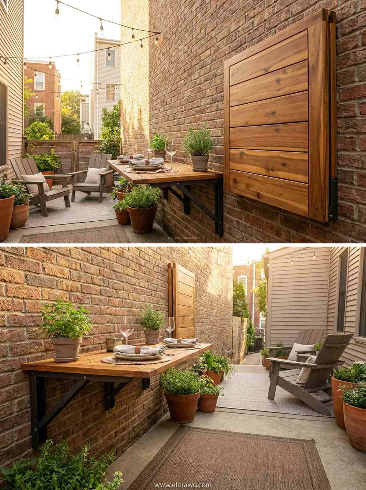 fold down wall mounted dining ledge