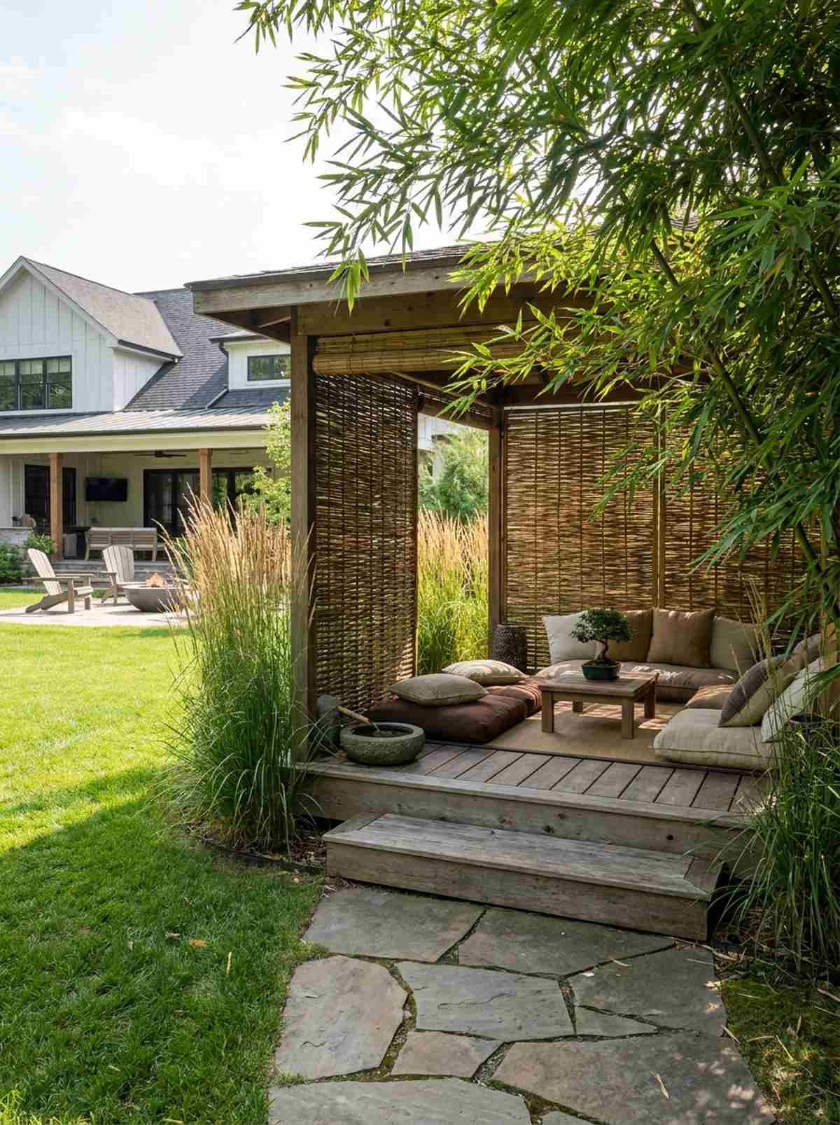 meditation garden pavilion